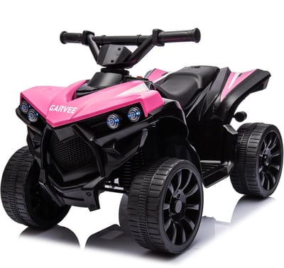 Quad - Elektrisch Kinderquad - Roze - LED & Muziek - 1.5-3 km/u - Claxon - van 1 tot 2 jaar