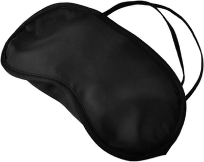 Slaapmasker - Oogmasker - Reizen - Volledige verduistering - Lichtgewicht - Zwart