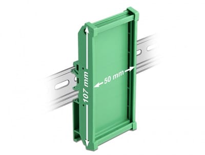 Delock 66572 DIN-railadapter Voor DIN-rail montage 1 stuk(s) Bag