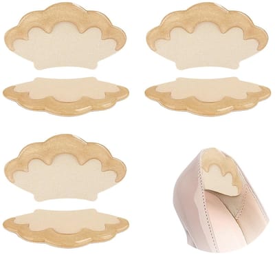 Dailygoods- Hielkussens set van 3 - Hielbescherming - Zelfklevend - Antislip - Hielpads voor schoenen - Tegen wrijving - Hoogwaardige TPE-materiaal