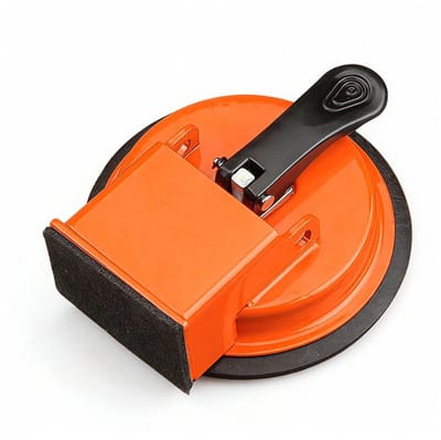 Voegtrekker voor Vloer met Zuignap – One-touch ABS, 50kg Zuigkracht, Vlekvrije Reparatie voor Hout en Tegelvloeren Orange