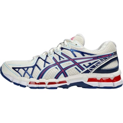 ASICS Gel-Kayano 20 Crème Blauw Rood 40 white