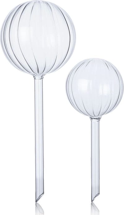 Bewateringsballen Glas 2 stuks - Bewateringsbal voor Planten - Potplanten - Waterdispenser Automatisch - Irrigatie