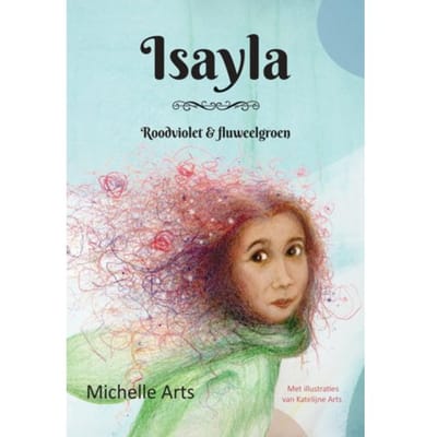 Roodviolet En Fluweelgroen - Isayla - Michelle Arts