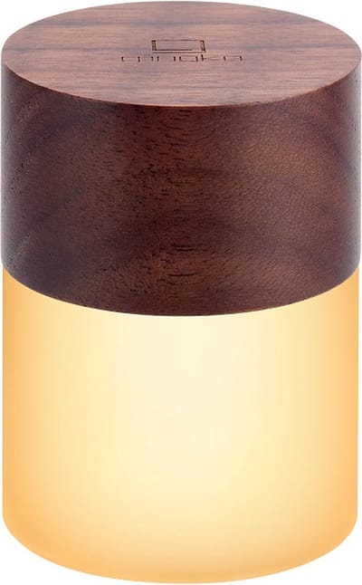 Gingko Large Lemelia Lamp - LED - Walnoothout