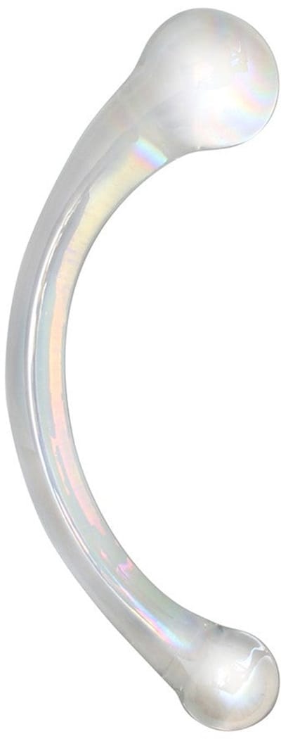 Rimba - Sensual Glass - Glazen Dildo Wanda - Transparant