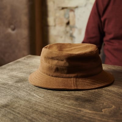 Giotto Chocoladebruine Moda Bucket Hoed