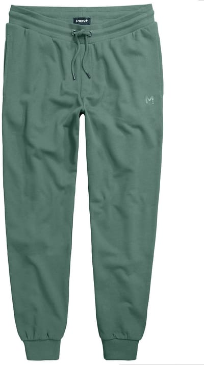 Men Plus - Heren - Trainingsbroek Buik-Fit Modern Fit - Grijsgroen - Maat 3XL