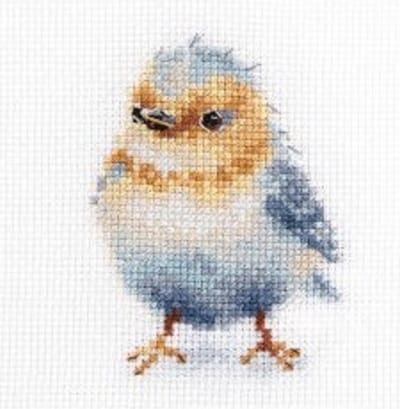 Borduurpakket Kleine Vogels: Vue (Small Brids: Vue) - Alisa
