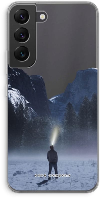 Case Company® - Hoesje geschikt voor Samsung Galaxy S22 hoesje - Wanderlust - Soft Cover Telefoonhoesje - Bescherming aan alle Kanten en Schermrand