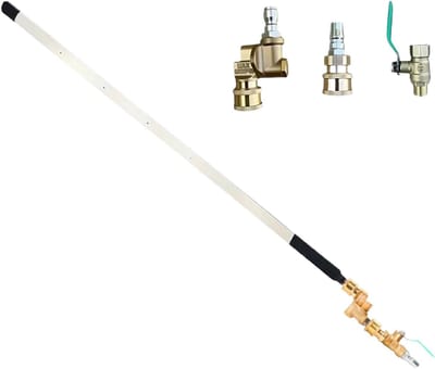 Radiatorspoelgereedschap voor auto - Professionele waterblazer met verstelbare hoek