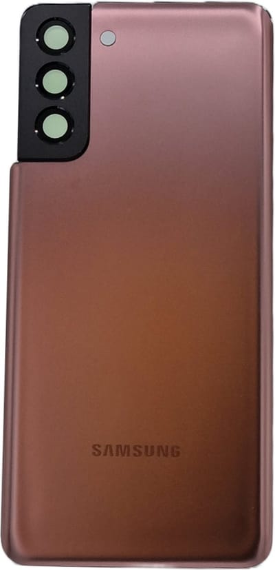 Achterkant Geschikt voor Samsung Galaxy S21 Plus – Premium – Rozegoud