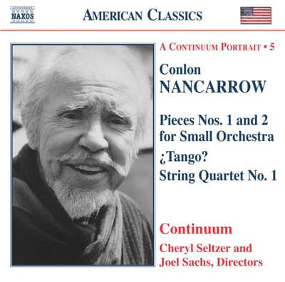 Continuum - Conlon Nancarrow: Portrait No.5: Pieces Nos.1 And 2 (CD)