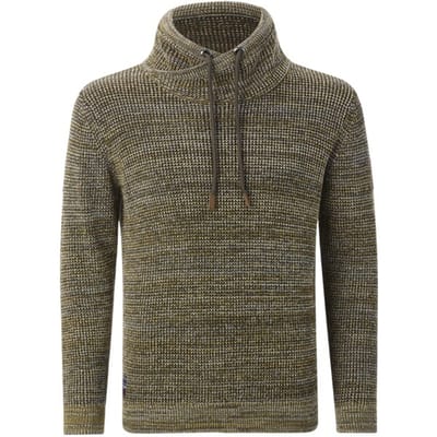 Jan Vanderstorm herren Trui - 52/54 - olijf - Plus Size