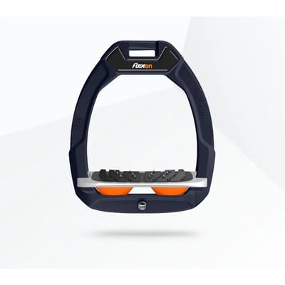 Veiligheidsbeugels voor paardrijden Ingelend Ultra Grip Groen/Grijs/Oranje Flex-On Safe-On