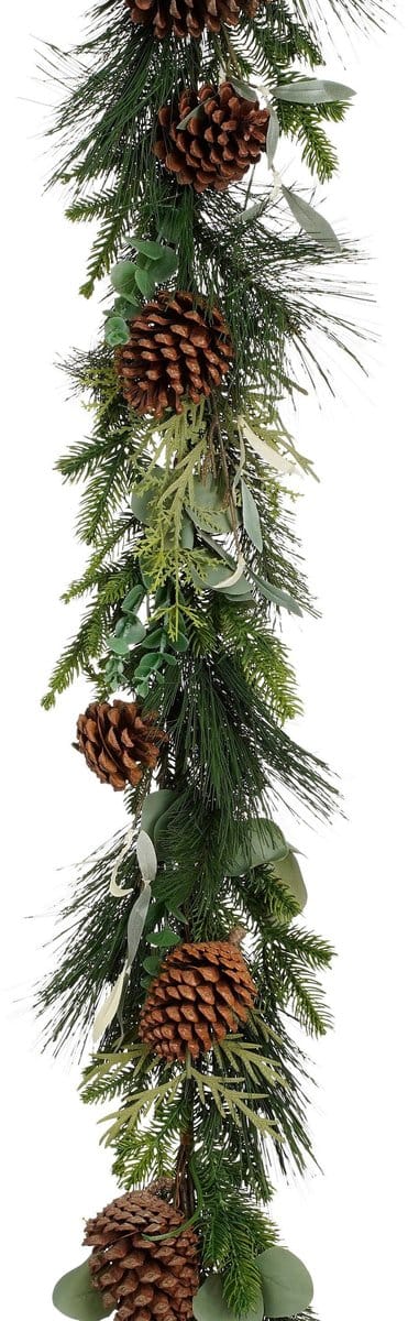 House of Seasons Bonita Guirlande - L178 cm - Groen