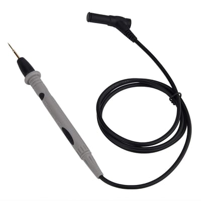 Multimeterkabels Set - Meetkabels Sonde - Elektronica Testen - Ultrascherpe Pinnen - 1000V 20A - Zwart Rood