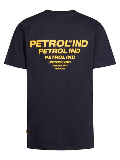 Petrol Industries - Jongens Backprint T-shirt Great Divide - Blauw - Maat 116