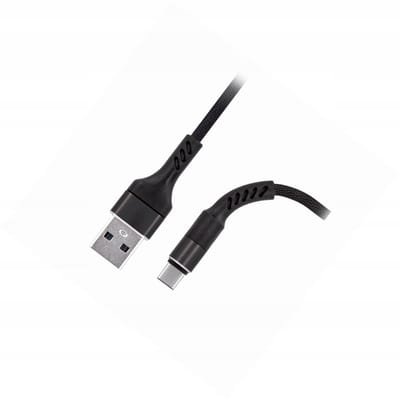 Versterkte USB-C kabel 1m voor Motorola Moto G55 5G - Snel laden
