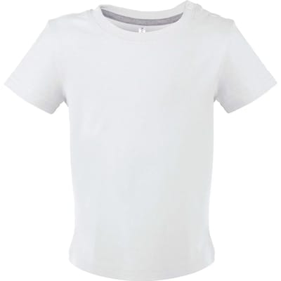 Kariban Baby-t-shirt korte mouwen K363 - White - 3M