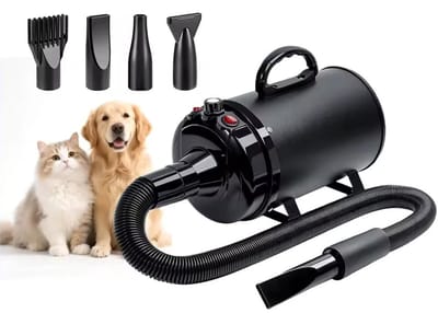 Linkforu – Professionele Hondenföhn – Stille Haardroger - Föhn voor Huisdier - Snelle Blazer - Pet Trim Salon – 2200 Watt – 55 °