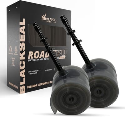 Fiets Binnenband - Racefiets Buis TPU - Weggebruik Fietsen - Black Seal Drukbehoud - 700 x 18-32C - Zwart