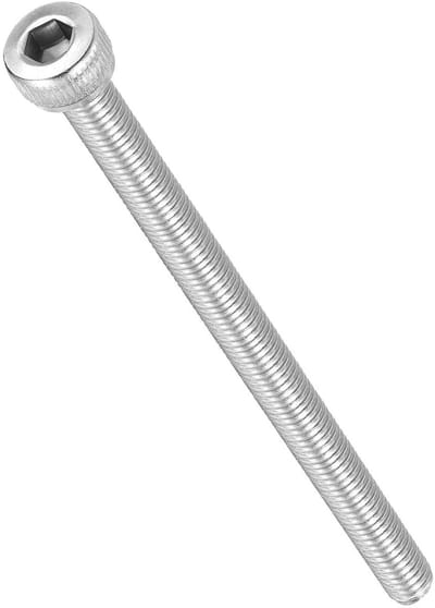 Cylinder Head Bouten Set van 25 Stuks, M4-0.7x65mm, RVS 304, Volledige Draad, Geschikt voor 3D Printers en Koelsystemen, Duurzaam en Betrouwbaar