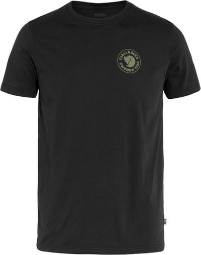 FJALLRAVEN 1960 logo T-shirt M black - S