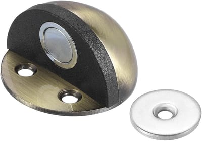 Magnetische Deurstopper Zonder Boren - Zelfklevend & Schroefbaar - Deurbeslag en Muurbeschermer
