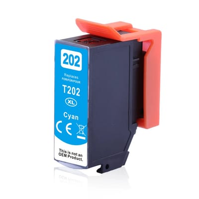 Boxstuff inkt geschikt voor Epson 202XL Cyaan - Geschikt voor Epson Expression Premium XP-6105 / XP-6100 / XP-6000 / XP-6005 / XP6100 / XP6105 / XP6000 / XP6005 Printers - Cyan