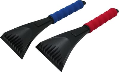 Benson IJskrabber met Softgrip - Blauw en Rood - Compact en Effectief
