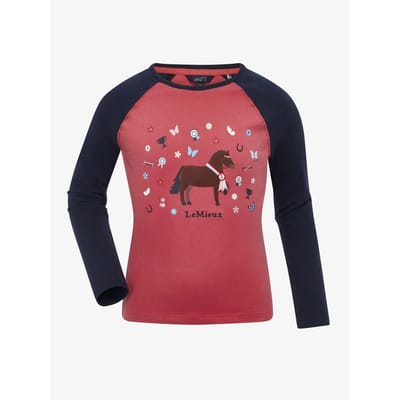 Paardrij-sweatshirt voor kinderen LeMieux Jamie Chancer