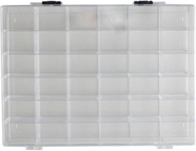 Storage Box, 36 compartments, 24.5x18x3cm