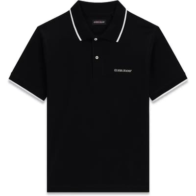 Guess  Polo Shirt Korte Mouw REG EMBRO SS POLO TIPPING