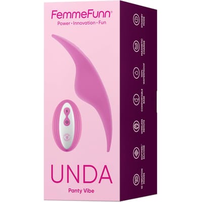Femme Funn Sexy Femmefunn Unda Lay-on vibrator - Roze - 14 cm