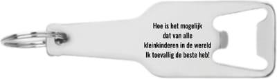 Akyol - hoe is het mogelijk van alle kleinkinderen in de wereld ik toevallig de beste heb! flesopener - Liefde - de liefste kleinkinderen - cadeautje - verjaardagscadeau - verjaardag - cadeau voor opa - cadeau voor oma - cadeau - gift - 105 x 25mm