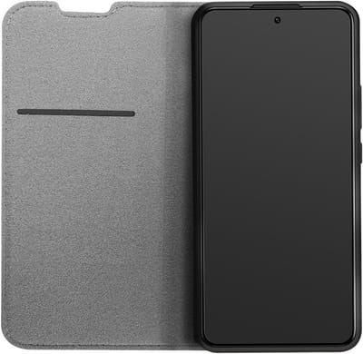 Bigben Connected, Hoesje geschikt voor Google Pixel 8A - Wallet Case met Standaard, Zwart