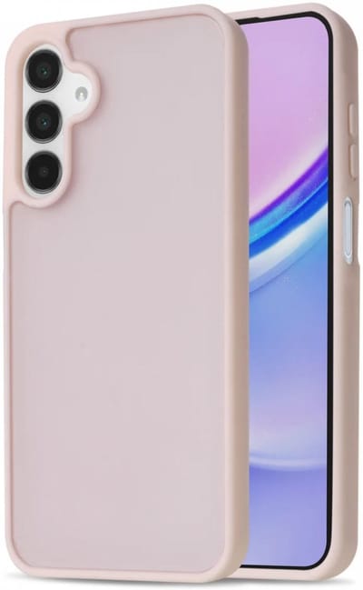 Hoesje Geschikt voor Samsung Galaxy A15 - Matte Back Cover - Roze