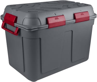 Sunware Q-line waterdichte opbergbox met deksel 160L - 55x79x55 cm