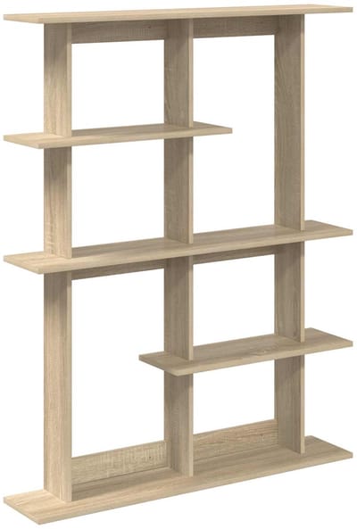 vidaXL - Wandplank - Sonoma - Eiken - 102 - x - 20 - x - 130 - cm - Bewerkt - hout