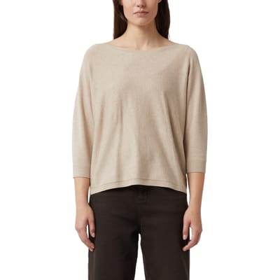 Comma Pullover Beige Maat: 34 | Sweaters Outlet | Dames | Beige