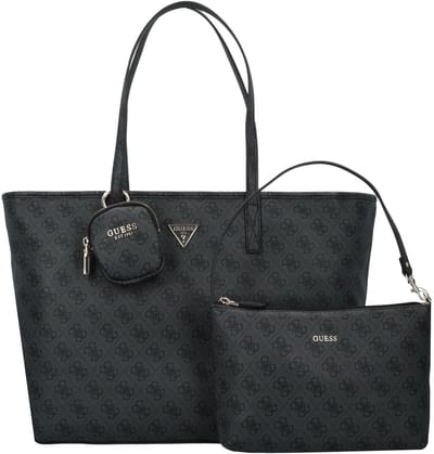 Guess Power Play II Large Tech Tote - Shopper 39 cm (coal logo)