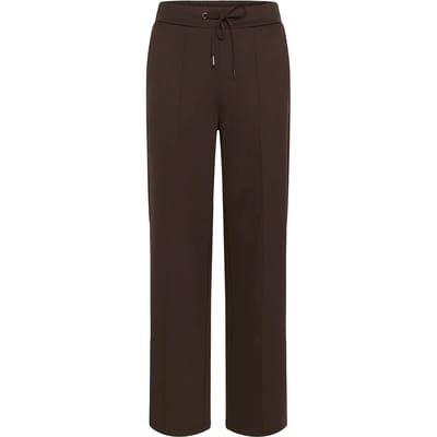 Kaffe KAjenny Straight Pants Dames Broek - Coffee Bean