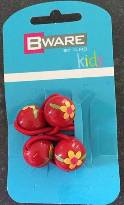 Bware! Elastiekjes Bol Rood