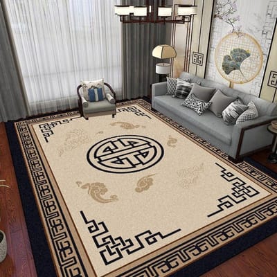 Luxe Chinese Stijl Grote Woonkamer Kleden Salontafels Tapijten voor Slaapkamer Decoratie Antislip Wasbare Vloermatten Entree Deurmat 60*90cm