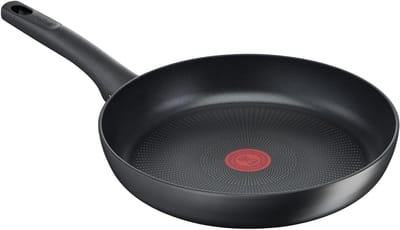 Koekenpan - Koekenpan met anti-aanbaklaag - Koken en Bakken - Thermo-Signal Indicator - 28 cm - Zwart