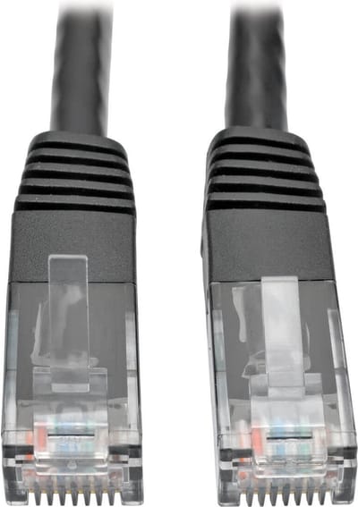 Tripp Lite CAT6, M/M, 25FT netwerkkabel 7,62 m U/UTP (UTP) Zwart