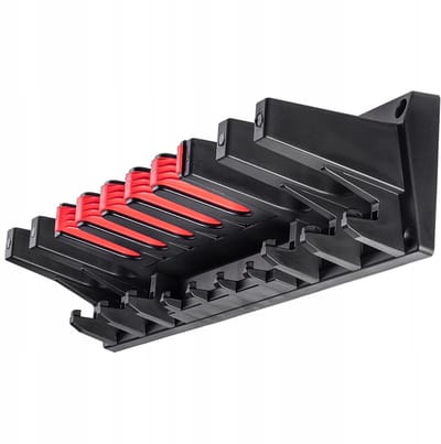 KADAX Wandhouder voor gereedschap, klemlijsten in verschillende maten, schroefrek met haken, tanghouder, klemhouder voor schroevendraaier, ringsleutel (60 cm)
