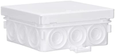 Aansluitdoos IP55, verdeeldoos 85 x 85 x 37 mm, voor vochtige ruimtes, 30 stuks