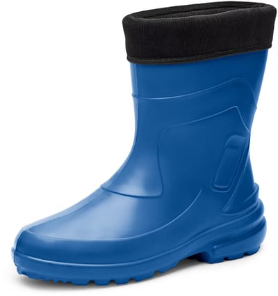 Ladeheid LA-LMG-800-Jessy Dames Regenlaarzen - Rubber - EVA - Korenbloem/Zwart - 36